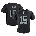 Zennovawear Fernando Mendoza Las Vegas Raiders Preschool Team Game Player Jersey - Black