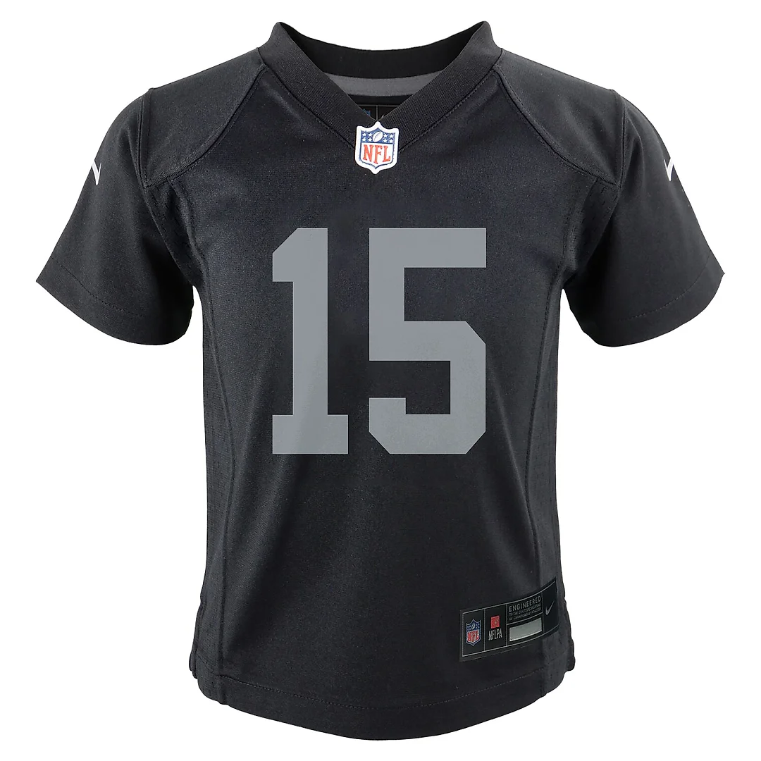 Zennovawear Fernando Mendoza Las Vegas Raiders Preschool Team Game Player Jersey - Black