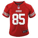 Zennovawear George Kittle San Francisco 49ers Preschool Game Jersey - Scarlet