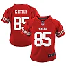 Zennovawear George Kittle San Francisco 49ers Preschool Game Jersey - Scarlet