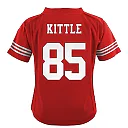 Zennovawear George Kittle San Francisco 49ers Preschool Game Jersey - Scarlet