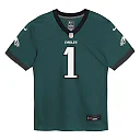 Zennovawear Jalen Hurts Philadelphia Eagles Preschool Team Game Jersey - Midnight Green