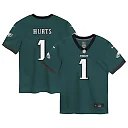 Zennovawear Jalen Hurts Philadelphia Eagles Preschool Team Game Jersey - Midnight Green