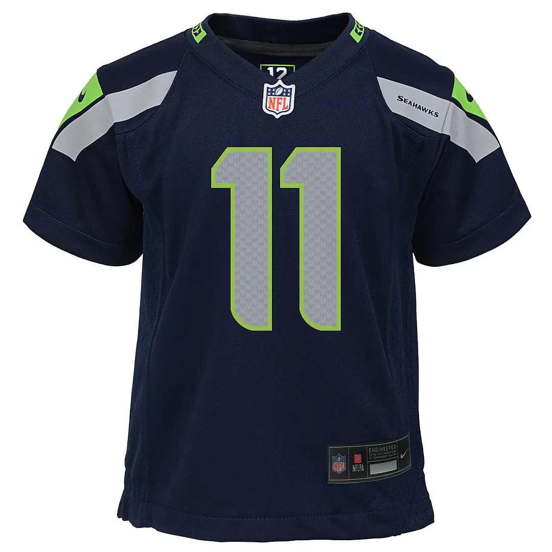 Zennovawear Jaxon Smith-Njigba Seattle Seahawks Preschool Game Jersey - College Navy