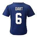Zennovawear Jaxson Dart New York Giants Preschool Team Game Jersey - Royal