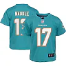Zennovawear Jaylen Waddle Miami Dolphins Preschool Game Jersey - Aqua
