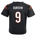 Zennovawear Joe Burrow Cincinnati Bengals Preschool Game Jersey - Black