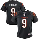 Zennovawear Joe Burrow Cincinnati Bengals Preschool Game Jersey - Black
