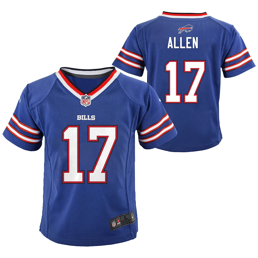 Zennovawear Josh Allen Buffalo Bills Preschool Game Jersey - Royal