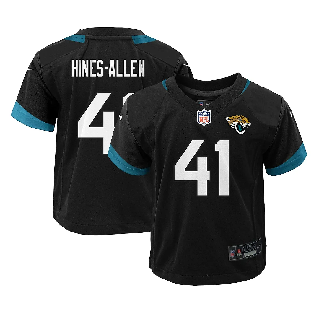 Zennovawear Josh Hines-Allen Jacksonville Jaguars Preschool Alternate Player Game Jersey - Black