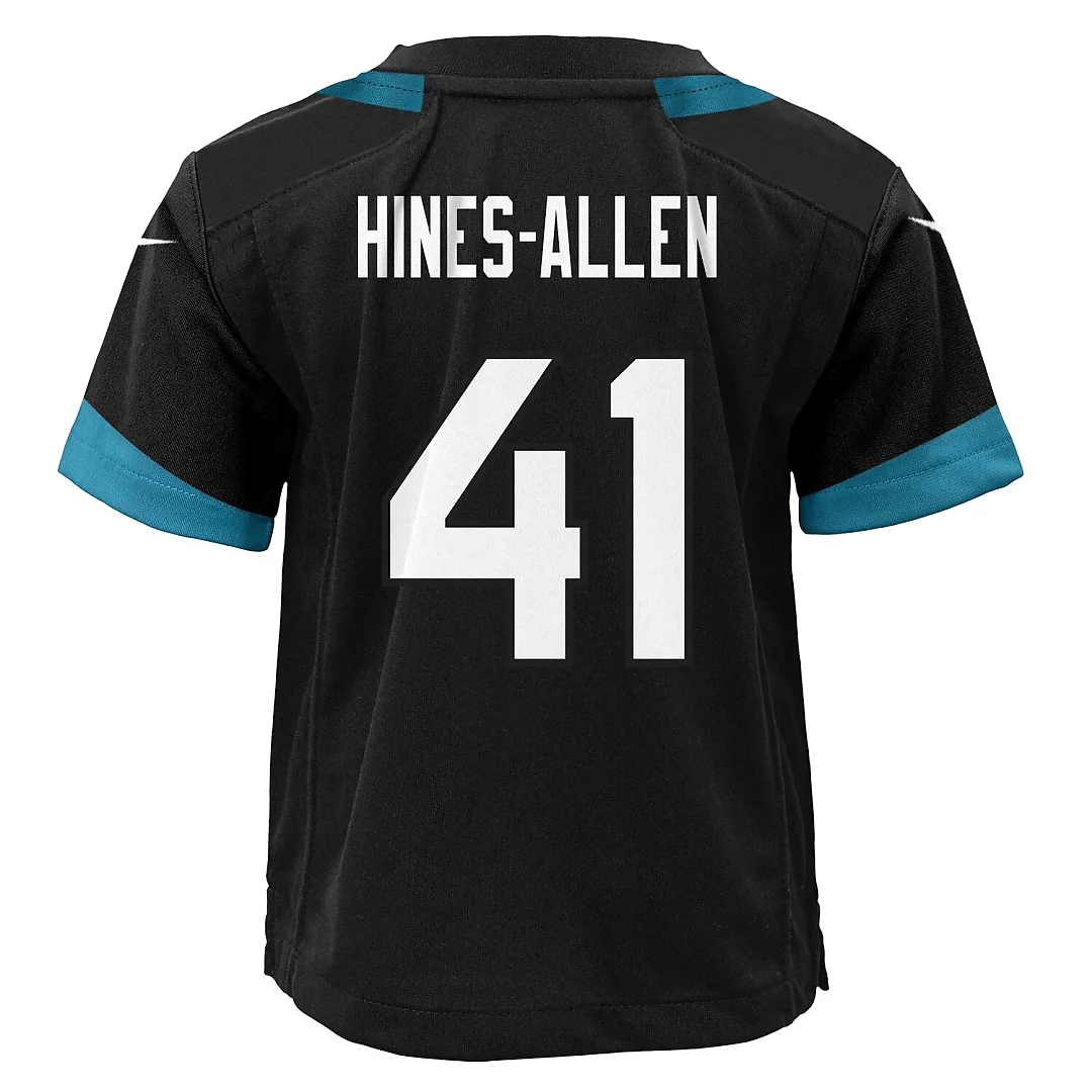 Zennovawear Josh Hines-Allen Jacksonville Jaguars Preschool Alternate Player Game Jersey - Black
