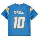 Zennovawear Justin Herbert Los Angeles Chargers Preschool Game Jersey - Powder Blue
