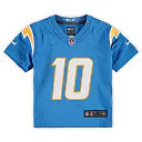 Zennovawear Justin Herbert Los Angeles Chargers Preschool Game Jersey - Powder Blue