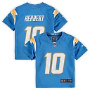 Zennovawear Justin Herbert Los Angeles Chargers Preschool Game Jersey - Powder Blue