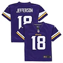Zennovawear Justin Jefferson Minnesota Vikings Preschool Game Jersey - Purple