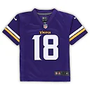 Zennovawear Justin Jefferson Minnesota Vikings Preschool Game Jersey - Purple