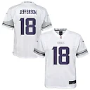 Zennovawear Justin Jefferson Minnesota Vikings Preschool Alternate Player Game Jersey - White