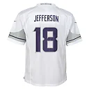 Zennovawear Justin Jefferson Minnesota Vikings Preschool Alternate Player Game Jersey - White