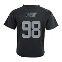 Zennovawear Maxx Crosby Las Vegas Raiders Preschool Team Game Jersey - Black