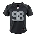 Zennovawear Maxx Crosby Las Vegas Raiders Preschool Team Game Jersey - Black