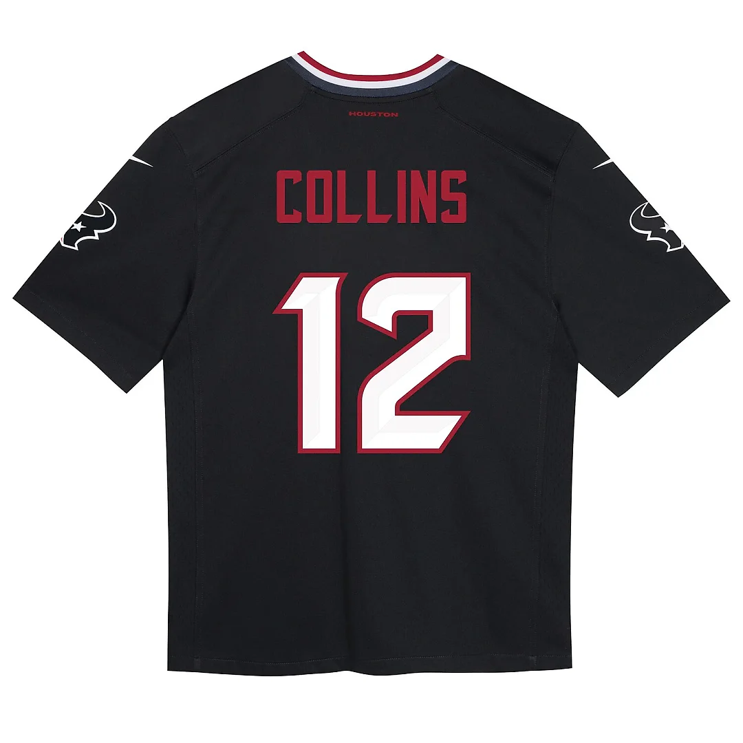 Zennovawear Nico Collins Houston Texans Preschool Team Player Game Jersey - Navy