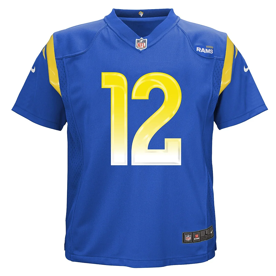 Zennovawear Puka Nacua Los Angeles Rams Preschool Game Jersey - Royal