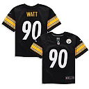 Zennovawear T.J. Watt Pittsburgh Steelers Preschool Game Jersey - Black
