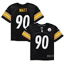Zennovawear T.J. Watt Pittsburgh Steelers Preschool Game Jersey - Black