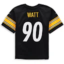 Zennovawear T.J. Watt Pittsburgh Steelers Preschool Game Jersey - Black