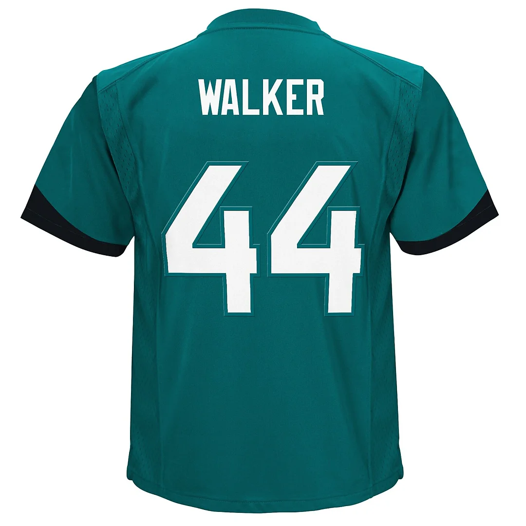 Zennovawear Travon Walker Jacksonville Jaguars Preschool Game Jersey - Teal