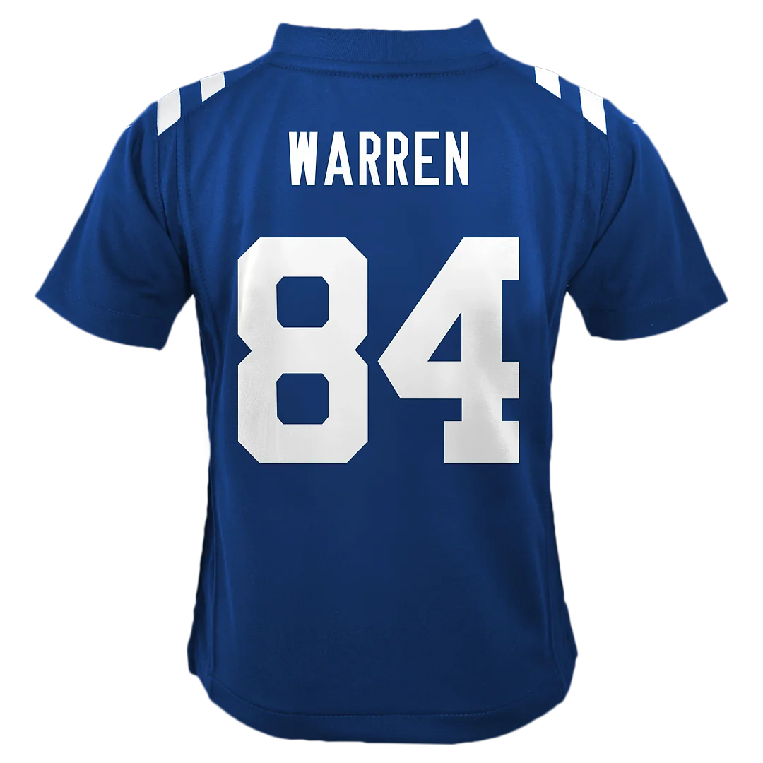 Zennovawear Tyler Warren Indianapolis Colts Preschool Team Game Jersey - Royal