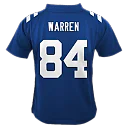 Zennovawear Tyler Warren Indianapolis Colts Preschool Team Game Jersey - Royal
