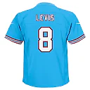 Zennovawear Will Levis Tennessee Titans Preschool Alternate Player Game Jersey - Light Blue
