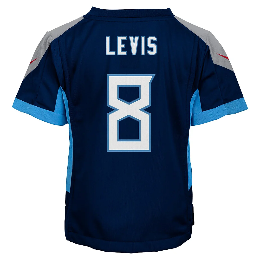 Zennovawear Will Levis Tennessee Titans Preschool Game Jersey - Navy