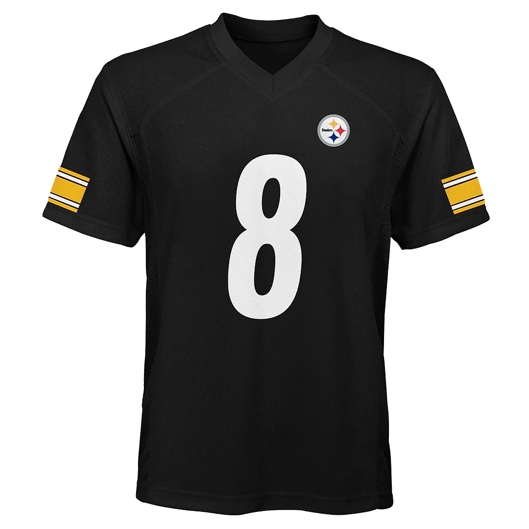 Zennovawear Aaron Rodgers Pittsburgh Steelers Preschool Replica Player Jersey - Black