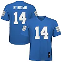 Zennovawear Amon-Ra St. Brown Detroit Lions Preschool Replica Player Jersey - Blue