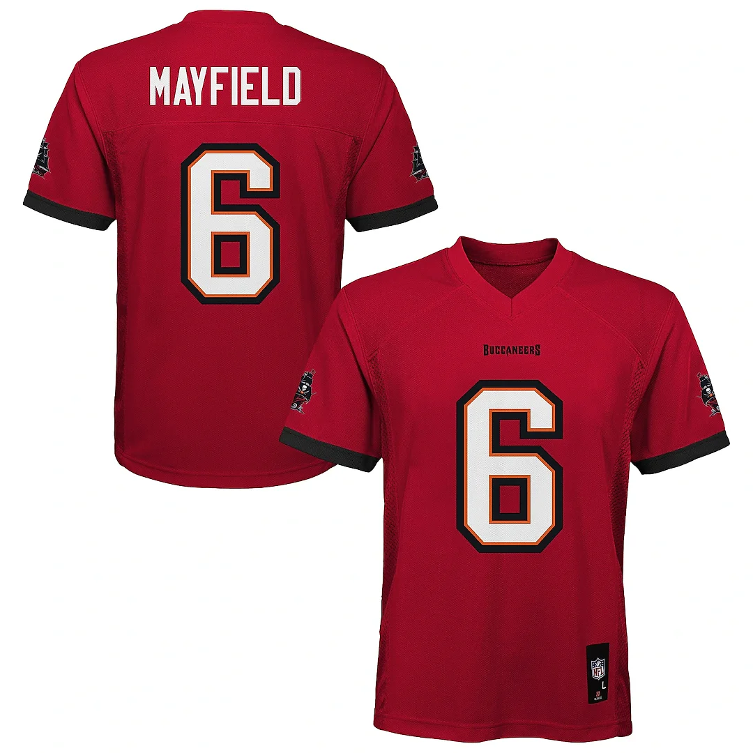 Zennovawear Baker Mayfield Tampa Bay Buccaneers Preschool Replica Player Jersey - Red