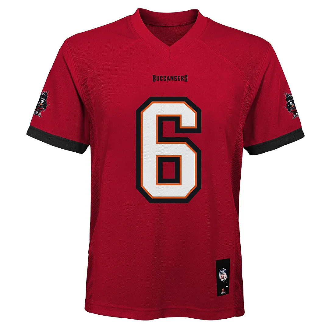 Zennovawear Baker Mayfield Tampa Bay Buccaneers Preschool Replica Player Jersey - Red