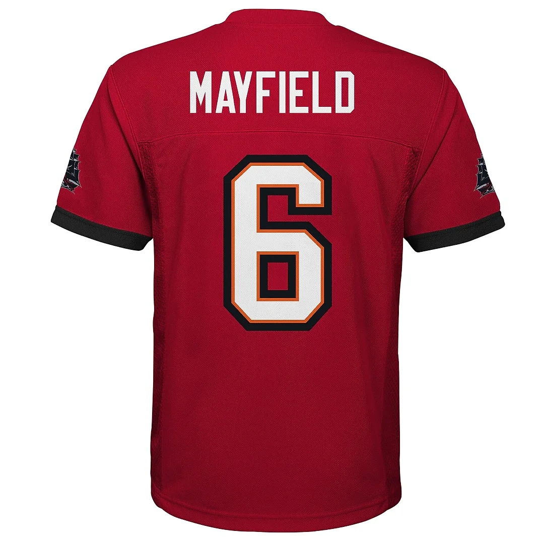 Zennovawear Baker Mayfield Tampa Bay Buccaneers Preschool Replica Player Jersey - Red