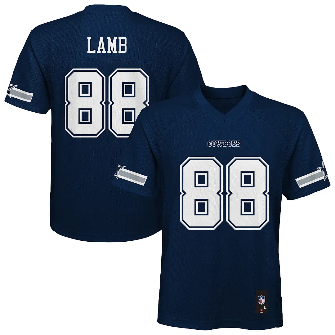 Zennovawear CeeDee Lamb Dallas Cowboys Preschool Replica Player Jersey - Navy