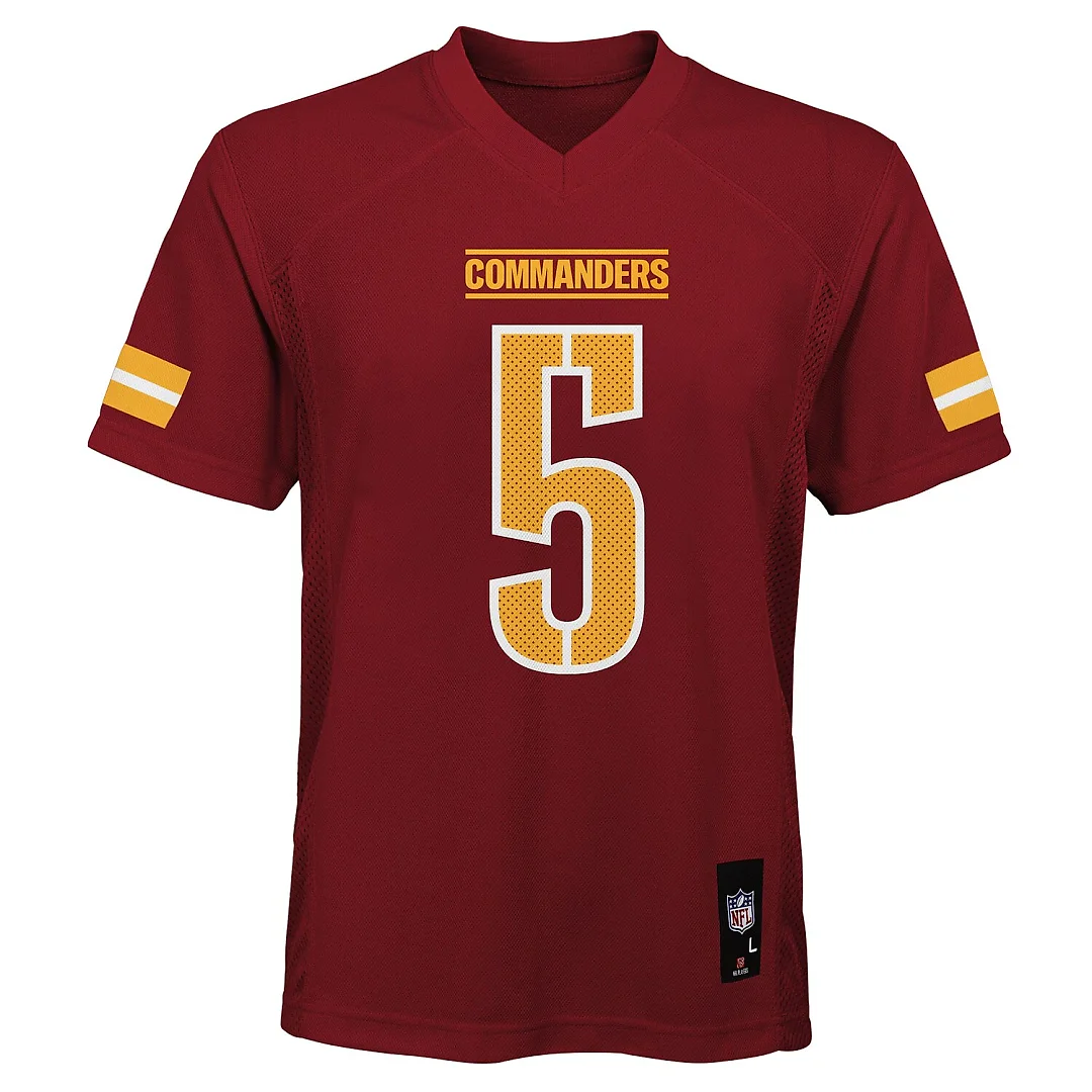 Zennovawear Jayden Daniels Washington Commanders Preschool Replica Player Jersey - Burgundy