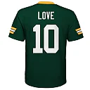 Zennovawear Jordan Love Green Bay Packers Preschool Replica Player Jersey - Green