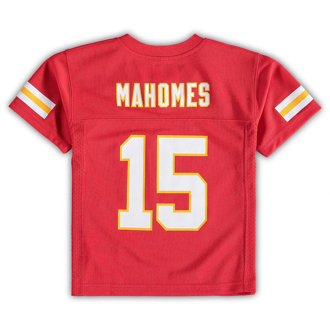 Zennovawear Patrick Mahomes Kansas City Chiefs Preschool Replica Player Jersey - Red