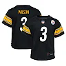 Zennovawear Preschool Pittsburgh Steelers Russell Wilson Black Player Game Jersey
