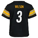 Zennovawear Preschool Pittsburgh Steelers Russell Wilson Black Player Game Jersey