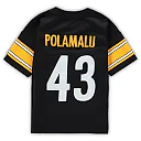 Zennovawear Preschool Pittsburgh Steelers Troy Polamalu Mitchell & Ness Black Retired Legacy Jersey