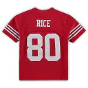 Zennovawear Preschool San Francisco 49ers Jerry Rice Mitchell & Ness Scarlet 1990 Retired Player Legacy Jersey