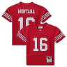 Zennovawear Preschool San Francisco 49ers Joe Montana Mitchell & Ness Scarlet 1990 Retired Player Legacy Jersey