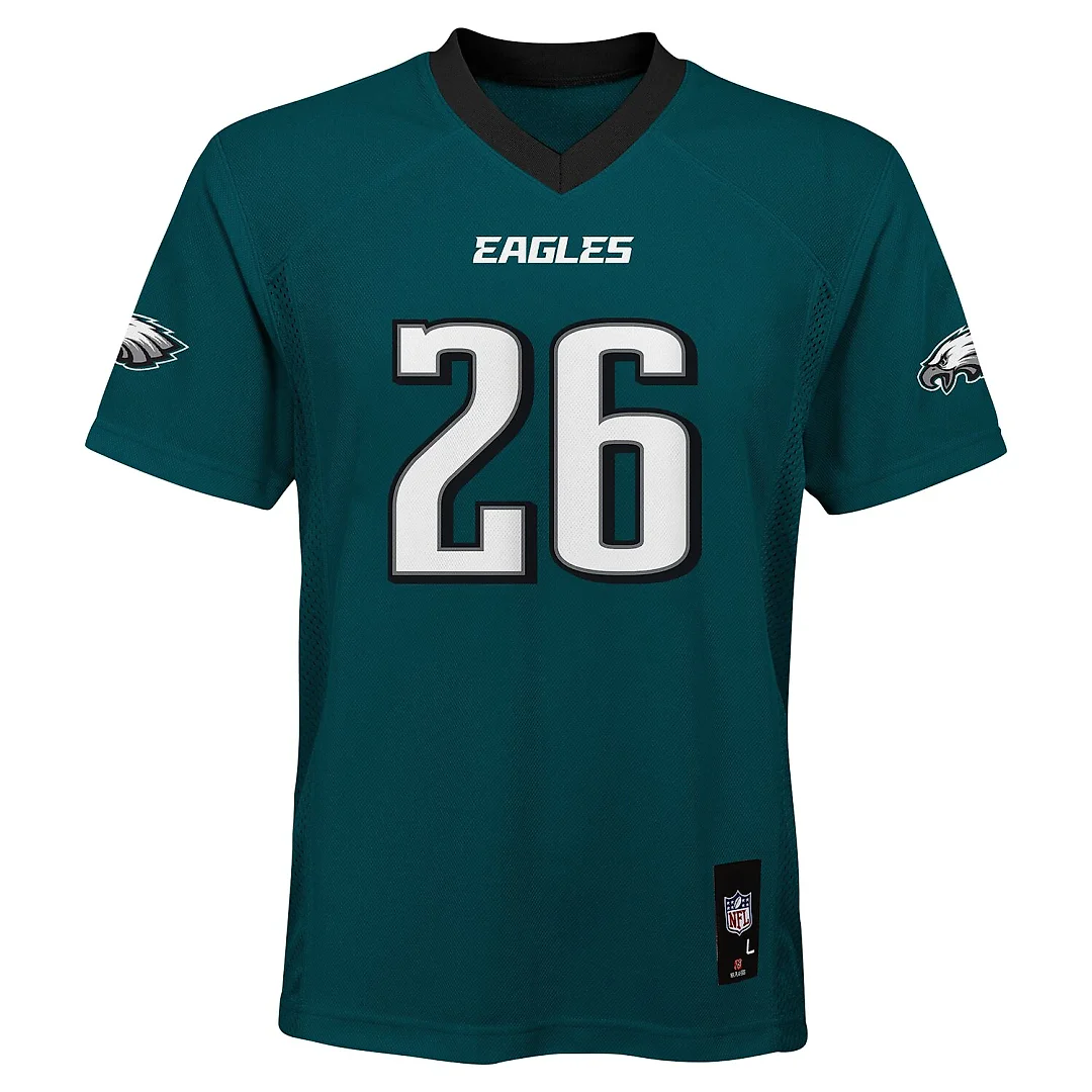 Zennovawear Saquon Barkley Philadelphia Eagles Preschool Replica Player Jersey - Midnight Green