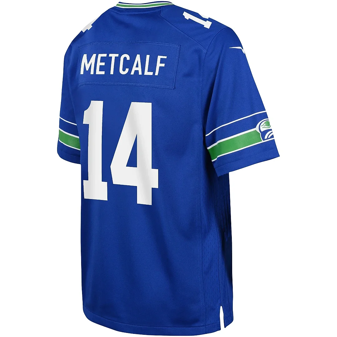 Zennovawear Preschool Seattle Seahawks DK Metcalf Royal Game Jersey
